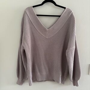 Zenana Gray Sweater